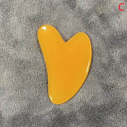 Natural Resin Jade Gua Sha Scraper