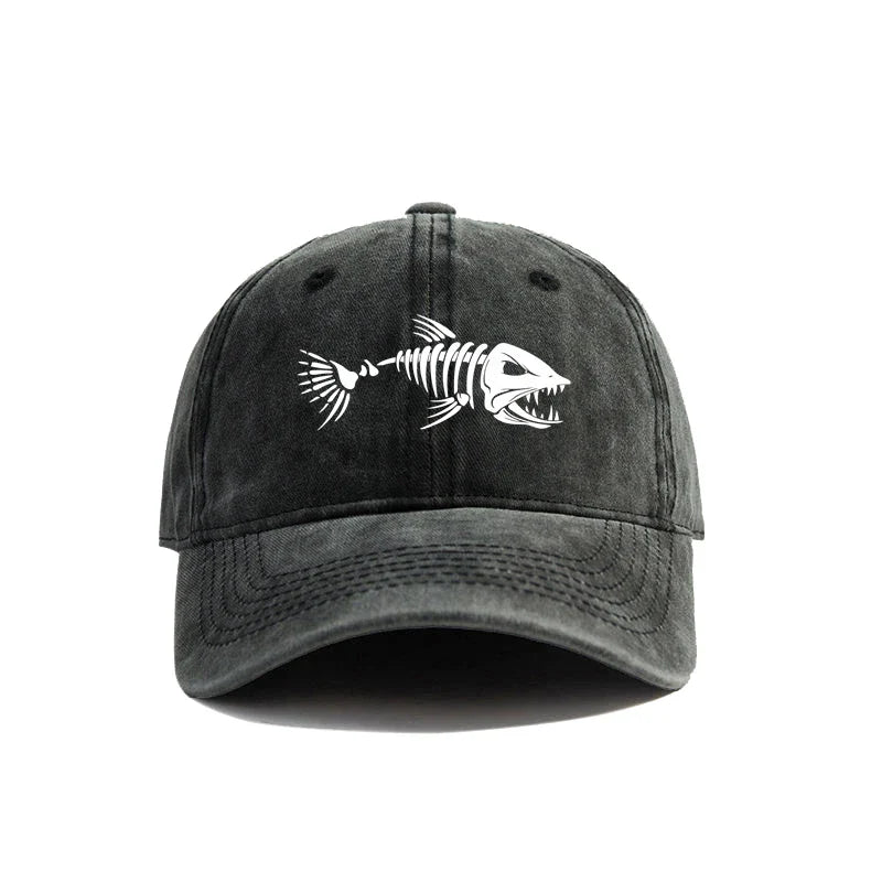 Fish Bone Baseball Cap