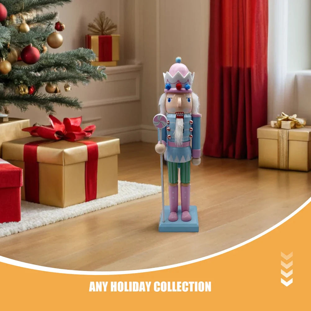 Christmas Nutcracker Soldier Ornament – Traditional Wooden Figurine