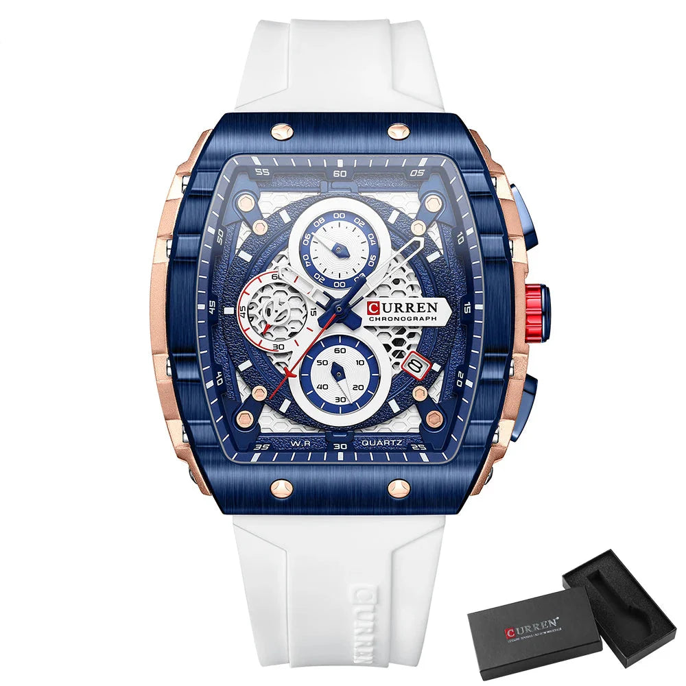 Men’s Luxury Square Quartz Watch