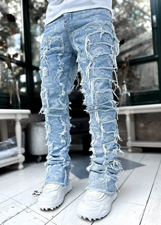 Regular Fit Stacked Denim