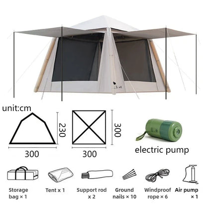 Outdoor Inflatable Sunshade Camping Tent