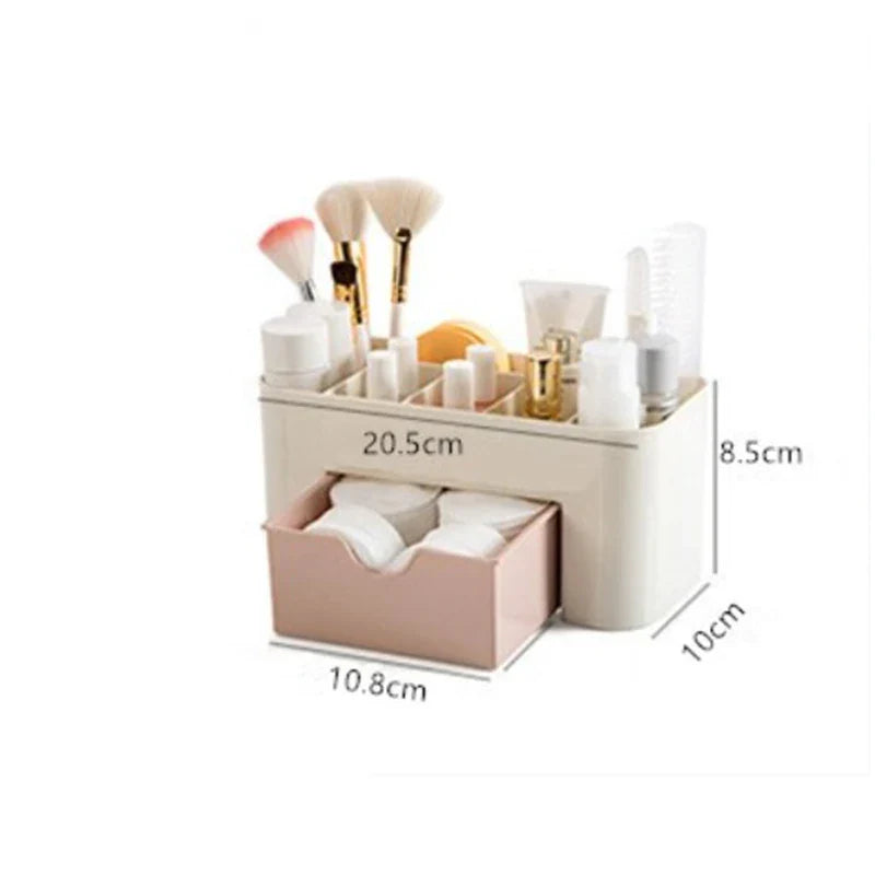Makeup organizer storage box