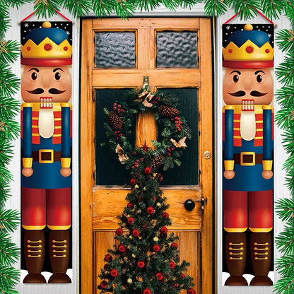 Christmas Hanging Door Banner