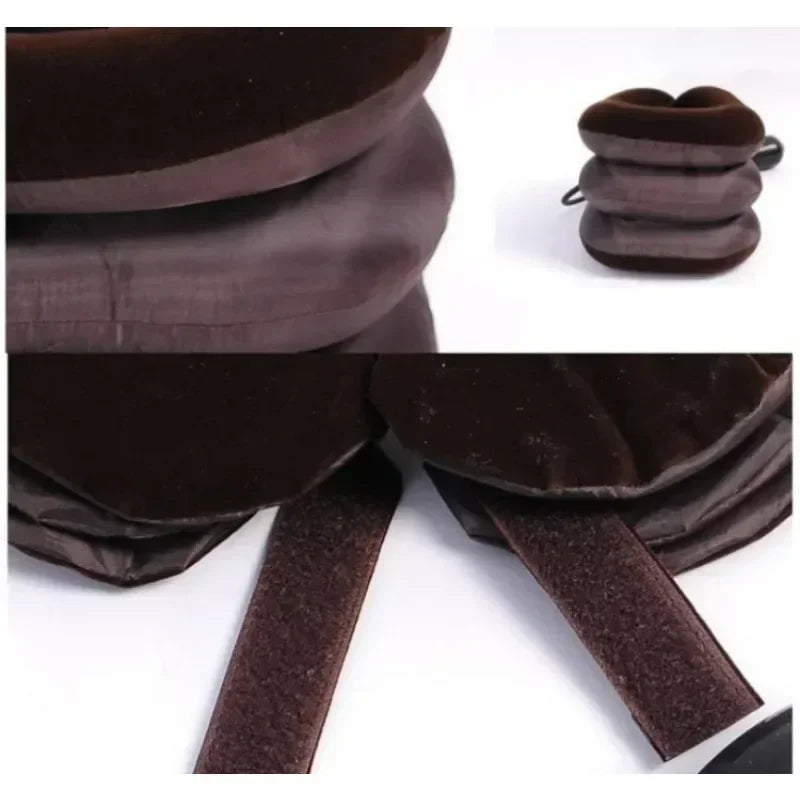 Inflatable Cervical Neck Traction Device Pillow