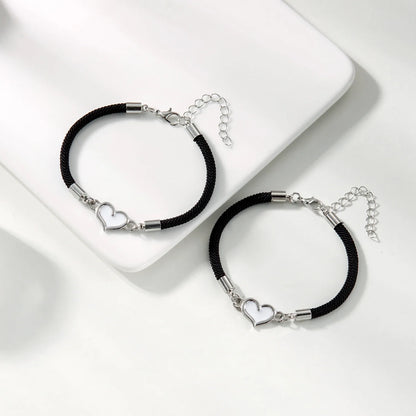 Luminous Heart Couple Bracelet