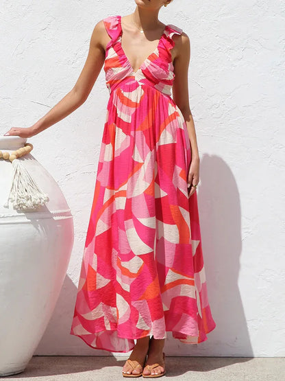 Bohemian Holiday Maxi Dress