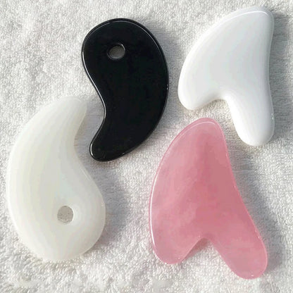 Natural Resin Jade Gua Sha Scraper