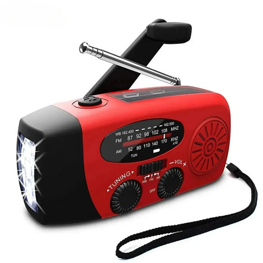 Hand Crank Emergency Radio with Power Bank