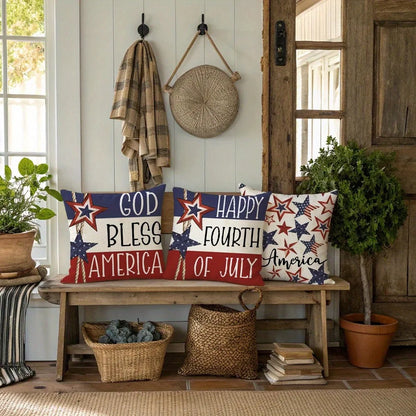 4th of July Pillow Cover