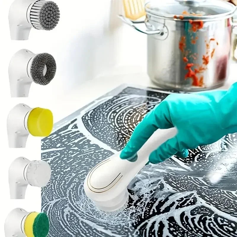 Five-in-One Cleaning Brush