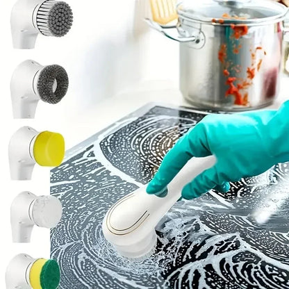 Five-in-One Cleaning Brush