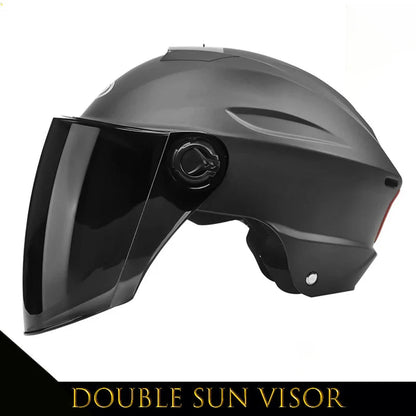 Unisex Half Face Motorcycle Helmet
