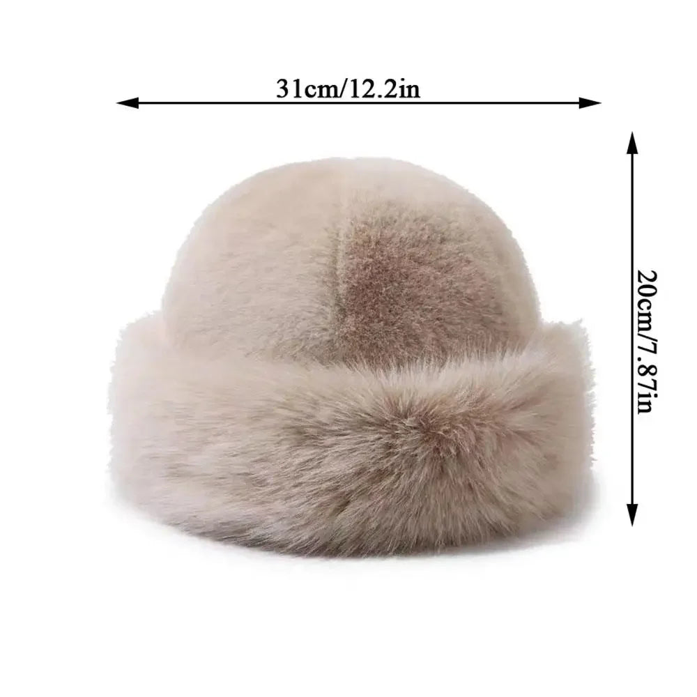 Women's Plush Fur Caps