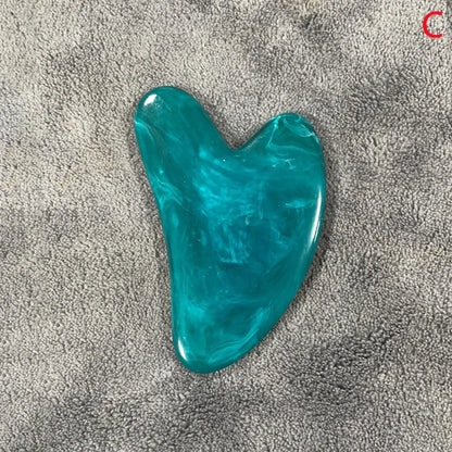 Natural Resin Jade Gua Sha Scraper