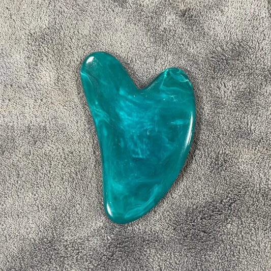 Natural Resin Jade Gua Sha Scraper