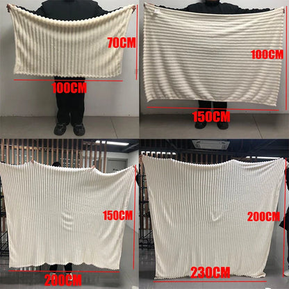 Soft Rabbit Velvet Blanket