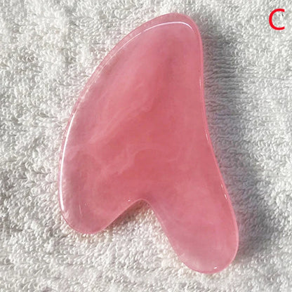 Natural Resin Jade Gua Sha Scraper