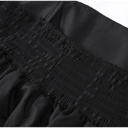 Black Backless Long Dress