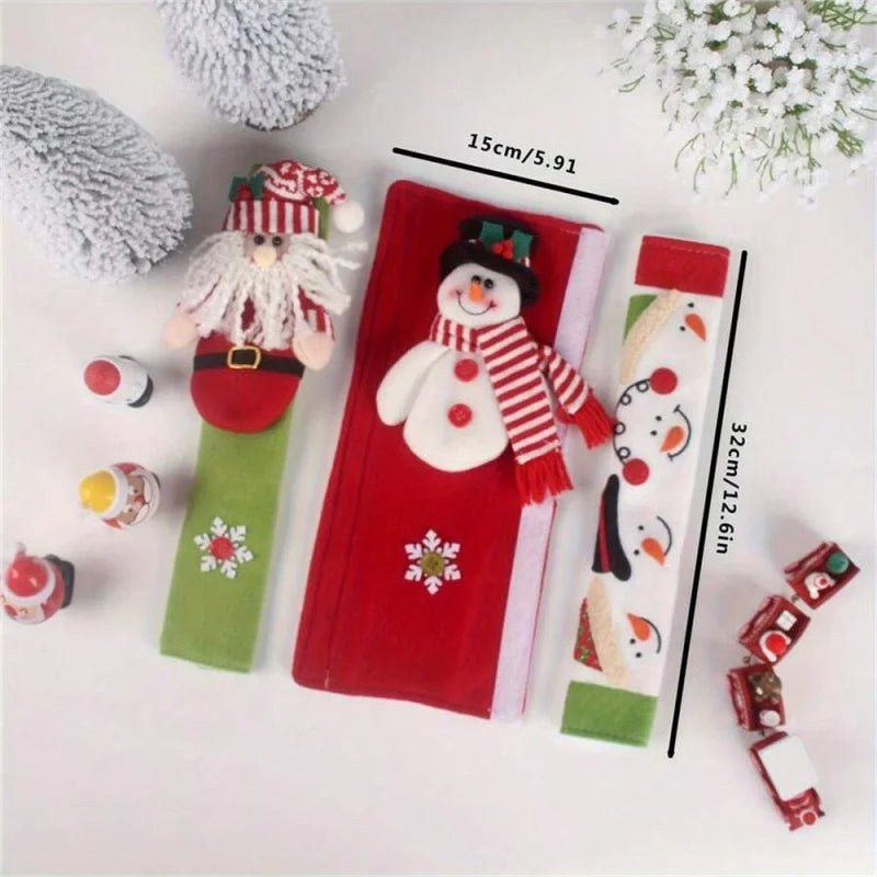 Christmas Microwave Oven Gloves Set