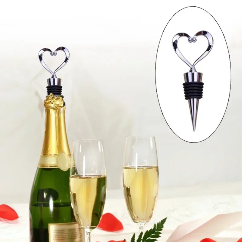 Heart-Shaped Wine Stopper