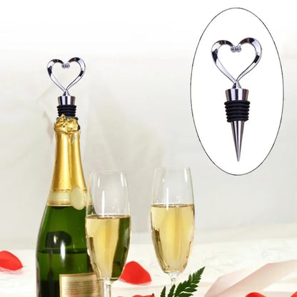 Heart-Shaped Wine Stopper