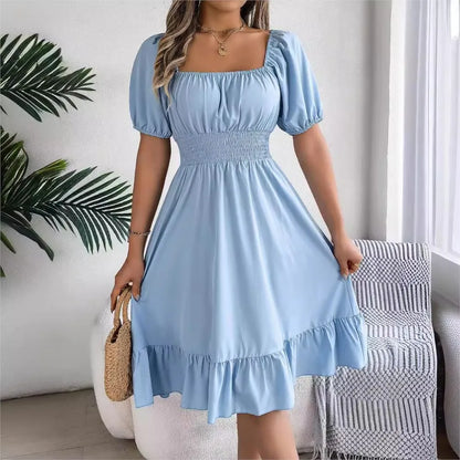 Women's Elegant Ruffle Dress
