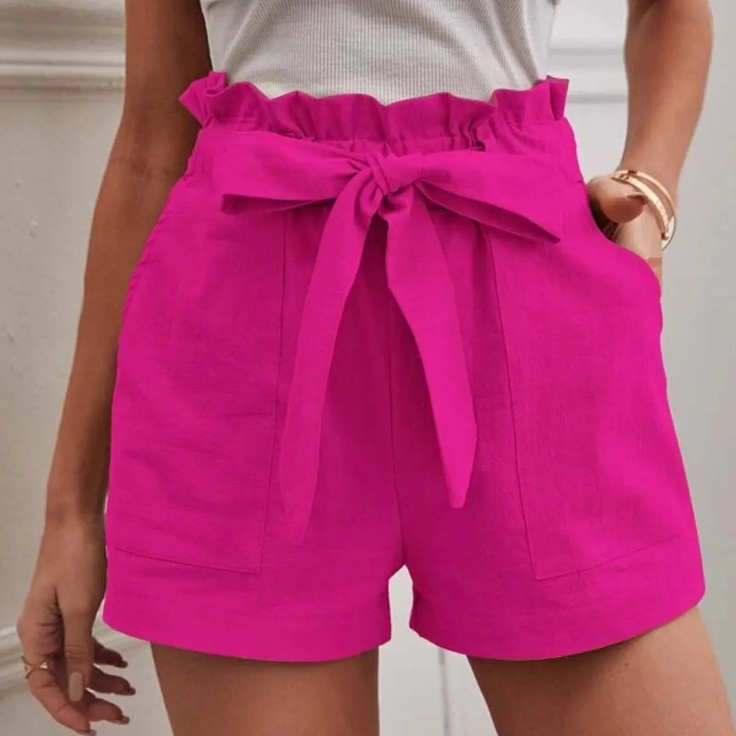 Dressy Cotton Summer Shorts