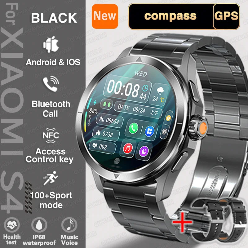 Xiaomi S4 Ultra AMOLED GPS Smartwatch