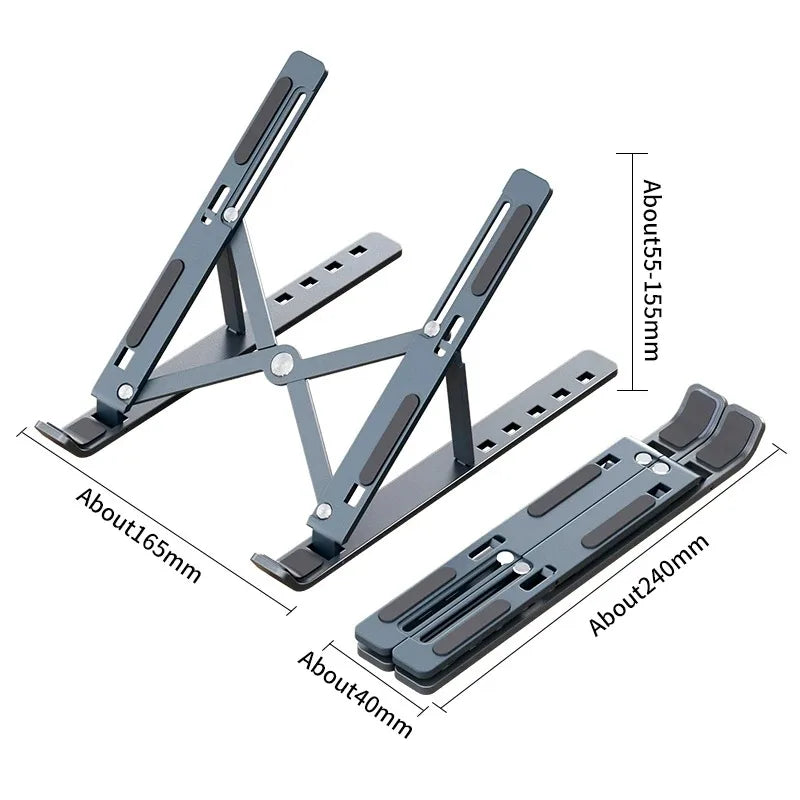 Foldable Aluminum Laptop Stand