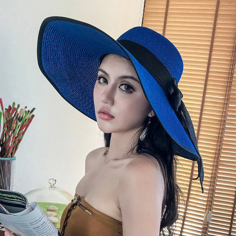 Foldable Summer Straw Hat