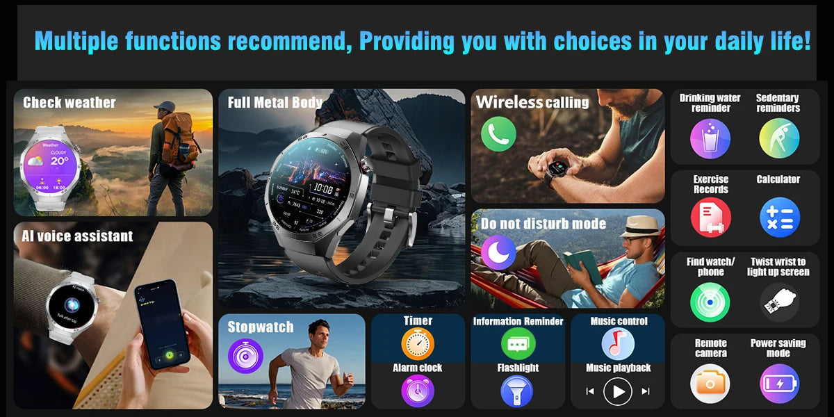 For iPhone & Android | 170+ Sports Modes | Long Battery Life