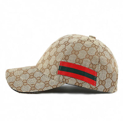 Red Green Stripe Cap