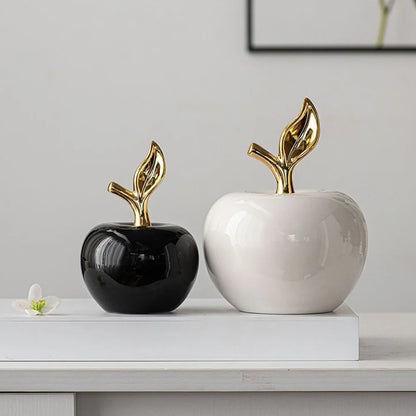Apple Ornament Desk Statue