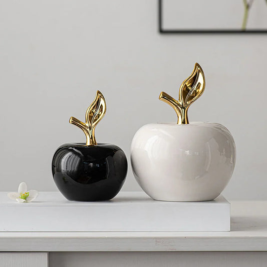 Apple Ornament Desk Statue