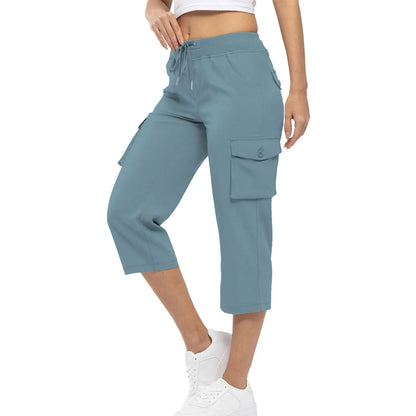 Women's Casual Cargo Capris