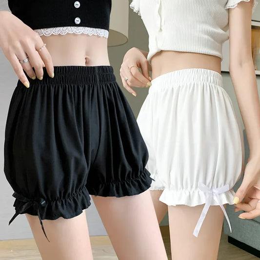 Silky Ruffle Bloomers Short