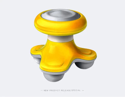 USB Mini Triangle Neck Massager Device