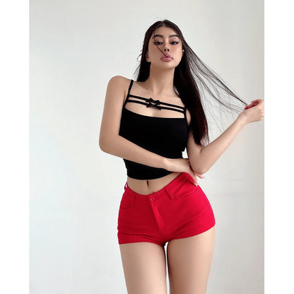 Sweet Sleeveless Bow Tank