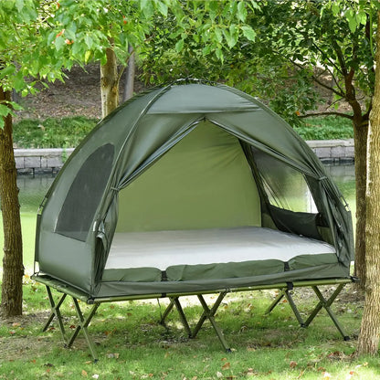 2 Person Foldable Camping Cot Tent