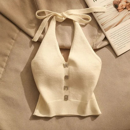 Chic Ribbed Crop Tank