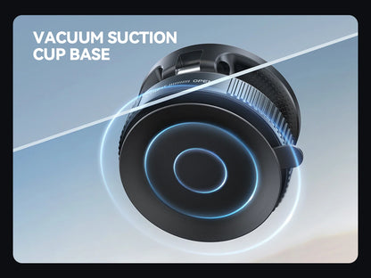 Magnetic Suction Cup Phone Mount with 360° Metal Arm