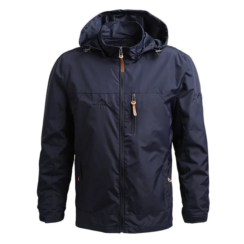 Men’s Tactical Waterproof Windbreaker