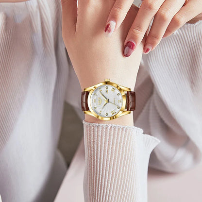 Luxury Women's Leather Watch