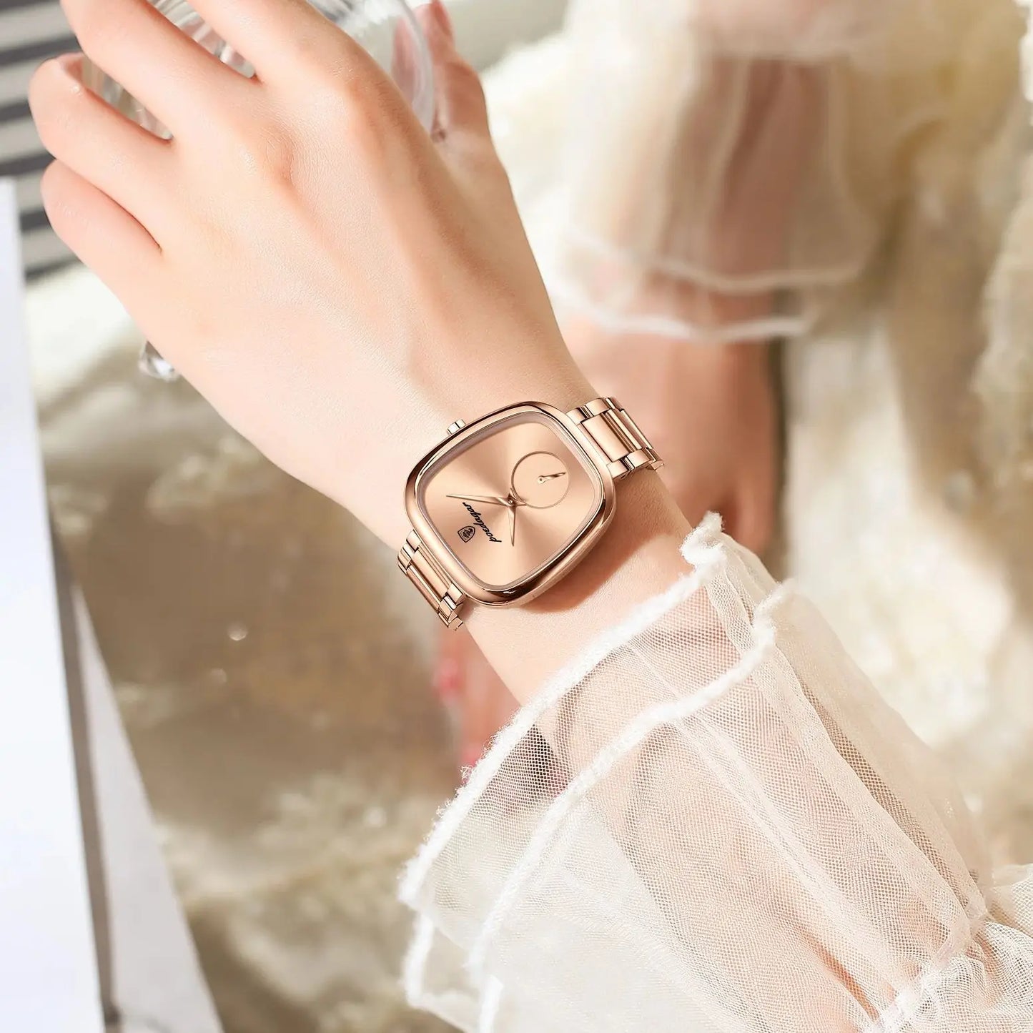 Luxury Stainless Steel Women’s Watch