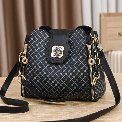 Luxury Monogram Shoulder Bag