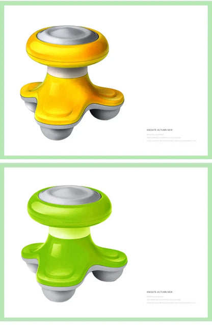 USB Mini Triangle Neck Massager Device