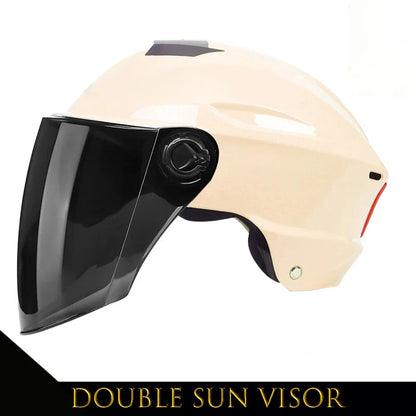 Unisex Half Face Motorcycle Helmet