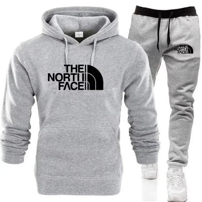 Trendy Printed Men’s Hoodie Set