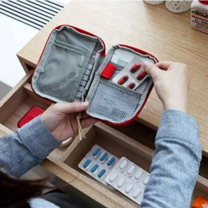 Mini Portable First Aid Medicine Storage Box